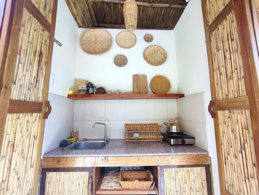 The Bamboo Houses - Tropical Garden & Empty Beach ゼネラル・ルナ エクステリア 写真