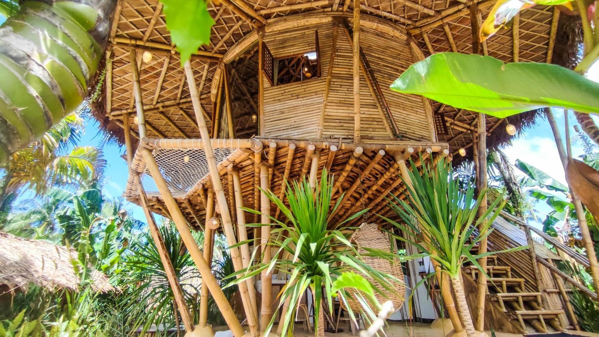 The Bamboo Houses - Tropical Garden & Empty Beach ゼネラル・ルナ エクステリア 写真