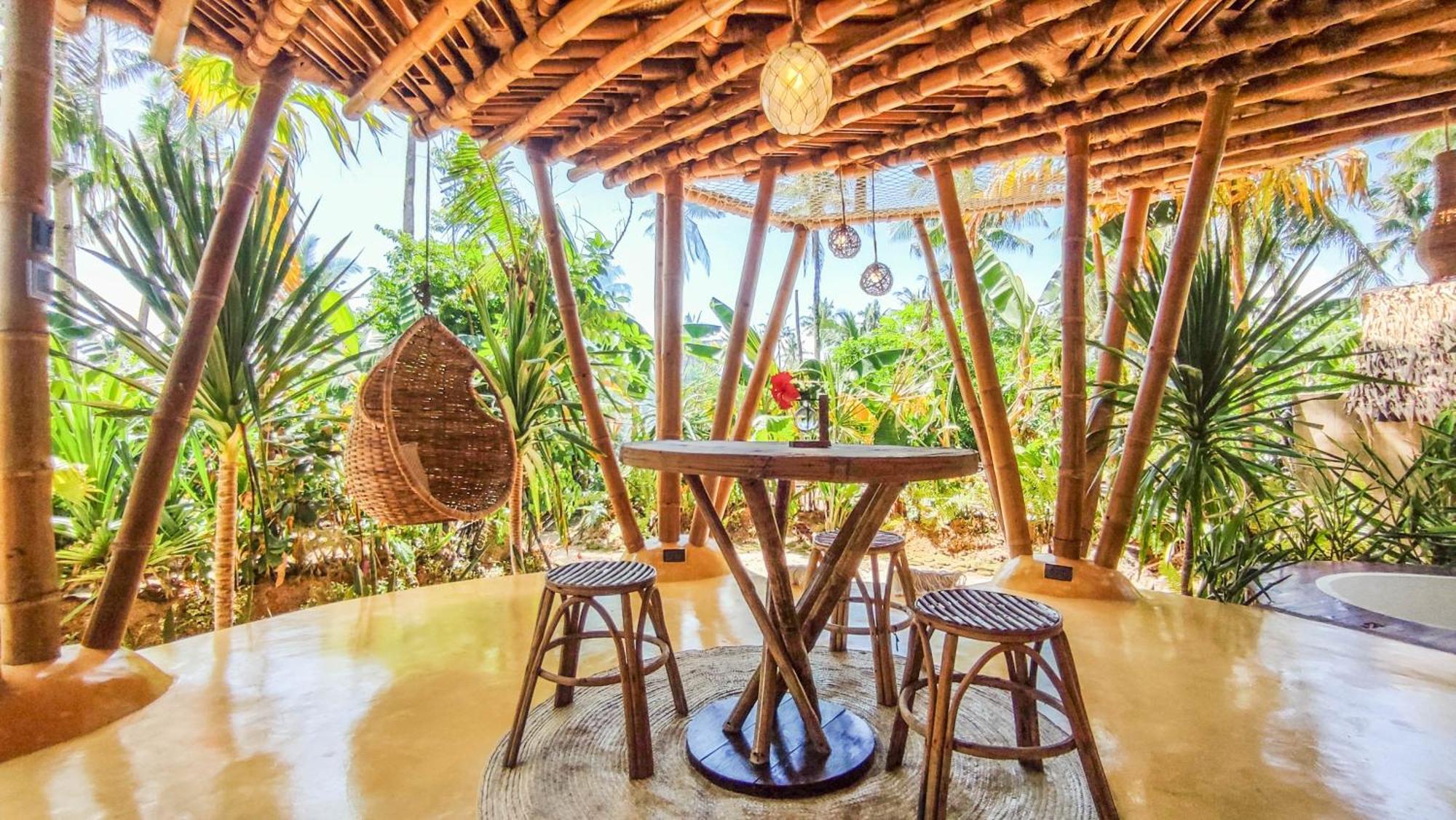 The Bamboo Houses - Tropical Garden & Empty Beach ゼネラル・ルナ エクステリア 写真