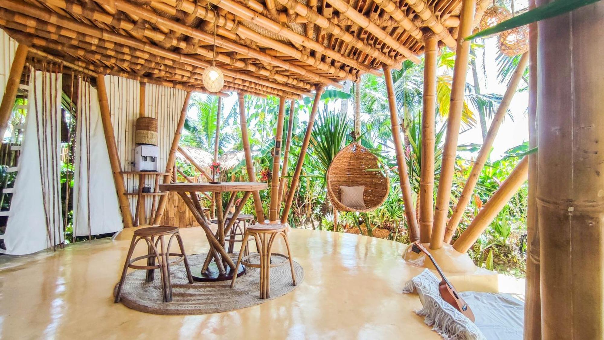 The Bamboo Houses - Tropical Garden & Empty Beach ゼネラル・ルナ エクステリア 写真